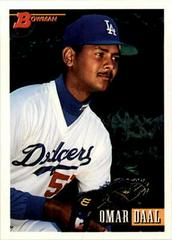 Omar Daal #42 Baseball Cards 1993 Bowman Prices