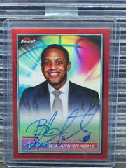 B. J. Armstrong [Red Refractor] Basketball Cards 2021 Topps Finest Autographs Prices