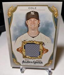 Gerrit Cole #AGRB-GC Baseball Cards 2022 Topps Allen & Ginter Relics B Prices