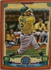 Khris Davis [Red] #3 Baseball Cards 2019 Topps Gypsy Queen Prices