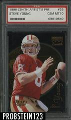 Steve Young [Artist's Proof] #Z-26 Football Cards 1996 Zenith Prices