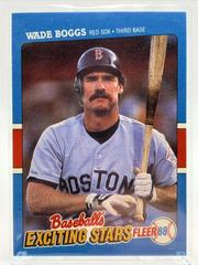 Wade Boggs Baseball Cards 1988 Fleer Exciting Stars Prices