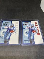 Emmitt Smith [Red] Football Cards 1998 Playoff Contenders Ticket Prices