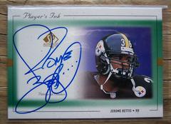 Jerome Bettis [Green] #JB-A Football Cards 1999 SP Authentic Player's Ink Prices
