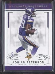 Adrian Peterson #60 Football Cards 2016 Panini National Treasures Prices