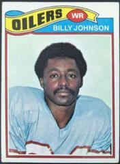 Billy Johnson #59 Football Cards 1977 Topps Prices