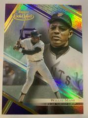 Willie Mays [Class 1 Purple] #10 Baseball Cards 2021 Topps Gold Label Prices
