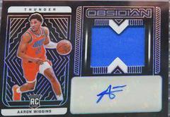 Aaron Wiggins [Jersey Autograph] #217 Basketball Cards 2021 Panini Obsidian Prices