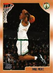 Paul Pierce #135 Basketball Cards 1998 Topps Prices