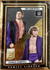 Charlie Dempsey / William Regal [Gold] #8 Wrestling Cards 2023 Donruss Elite WWE Family Lineage Prices