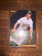 Mark McGwire [Series 2 Artist's Proof] #35 Baseball Cards 1996 Score Dugout Collection Prices