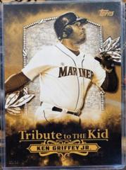 Ken Griffey Jr. [5x7 Gold] #KID-11 Baseball Cards 2016 Topps Tribute to the Kid Prices