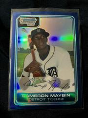 Cameron Maybin [Blue Refractor] Baseball Cards 2006 Bowman Chrome Prospects Prices