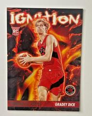 Gradey Dick #12 Basketball Cards 2023 Panini Hoops Ignition Prices