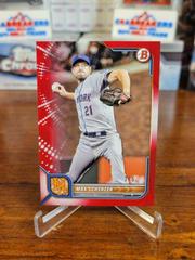 Max Scherzer [Red] #91 Baseball Cards 2022 Bowman Prices