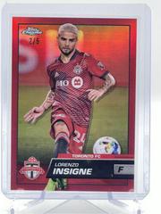 Lorenzo Insigne [Red] Soccer Cards 2023 Topps Chrome MLS Prices