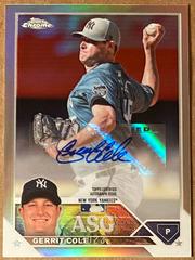 Gerrit Cole #ASGA-GC Baseball Cards 2023 Topps Chrome Update All Star Game Autographs Prices