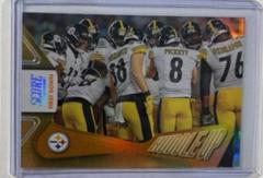 Pittsburgh Steelers [First Down] #9 Football Cards 2023 Panini Score Huddle Up Prices