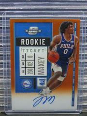 Tyrese Maxey [Autograph Orange] Basketball Cards 2020 Panini Contenders Optic Prices