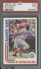 Ken Griffey [In Action] #171 Baseball Cards 1982 O Pee Chee Prices