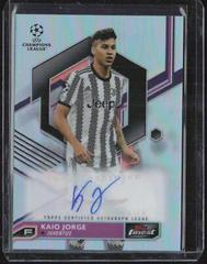 Kaio Jorge Soccer Cards 2022 Topps Finest UEFA Club Competitions Autographs Prices