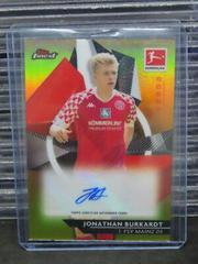 Jonathan Burkardt [Gold Refractor] Soccer Cards 2020 Topps Finest Bundesliga Autographs Prices