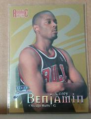 Corey Benjamin Gold Basketball Cards 1998 Fleer Brilliants Prices