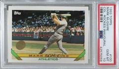 Mark McGwire #100 Prices, 1993 Topps