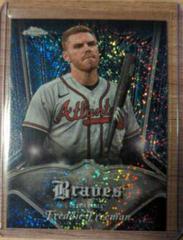 Freddie Freeman [Champagne Gold Speckle] #P-8 Baseball Cards 2022 Topps Chrome Pinstriped Prices