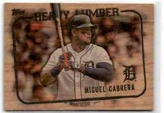Miguel Cabrera #HL-20 Baseball Cards 2023 Topps Heavy Lumber Prices