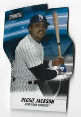 Reggie Jackson [Black] Baseball Cards 2022 Stadium Club Triumvirates Prices