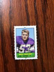 Mick Tingelhoff Football Cards 1969 Topps Four in One Single Prices