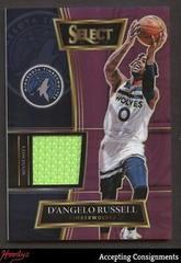 D'Angelo Russell [Purple Prizm] Basketball Cards 2021 Panini Select Selective Swatches Prices