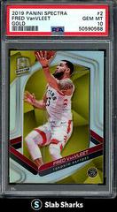 Fred VanVleet [Gold] #2 Basketball Cards 2019 Panini Spectra Prices
