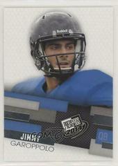 Jimmy Garoppolo Football Cards 2014 Press Pass Prices