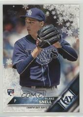 Blake Snell [Metallic Snowflake] Baseball Cards 2016 Topps Holiday Prices