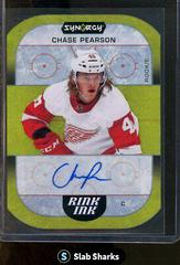 Chase Pearson Hockey Cards 2022 Upper Deck Synergy Rink Ink Rookie Autographs Prices