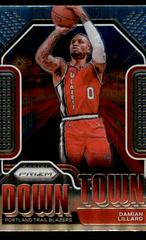 Damian Lillard #12 Basketball Cards 2020 Panini Prizm Downtown Bound Prices
