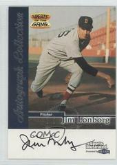 Jim Lonborg Baseball Cards 1999 Sports Illustrated Greats of the Game Autographs Prices