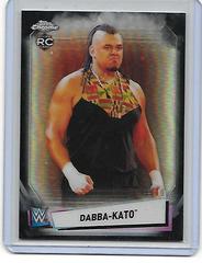 Dabba Kato [Black Refractor] Wrestling Cards 2021 Topps Chrome WWE Prices