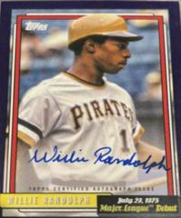 Willie Randolph [Purple] #72DB-WR Baseball Cards 2022 Topps Archives 1992 MLB Debut Autographs Prices