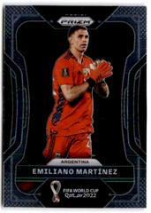 Emiliano Martinez Soccer Cards 2022 Panini Prizm World Cup Prices