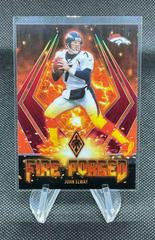 John Elway #FF-9 Football Cards 2021 Panini Phoenix Fire Forged Prices