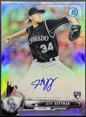 Jeff Hoffman [Refractor] Baseball Cards 2017 Bowman Chrome Autograph Rookies Prices
