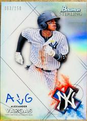 Alexander Vargas [Refractor] #BSPA-AV Baseball Cards 2021 Bowman Sterling Prospect Autographs Prices