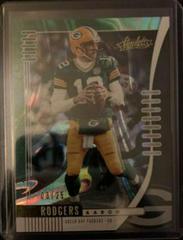 Aaron Rodgers [Green Waves] #70 Football Cards 2019 Panini Absolute Prices