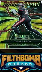 Tom Brady [Gold Prizm] Football Cards 2020 Panini Select Turbocharged Prices
