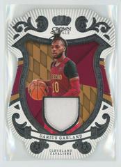 Darius Garland #8 Basketball Cards 2023 Panini Crown Royale Coat of Arms Prices