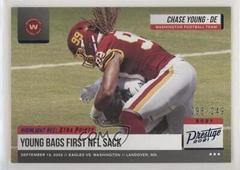 Chase Young Football Cards 2021 Panini Prestige Highlight Reel Prices