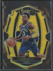 Aaron Holiday [Die Cut Gold Prizm] #126 Basketball Cards 2018 Panini Select Prices